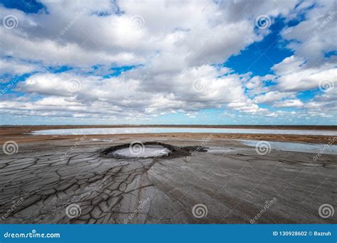 Mud Volcano Eruption, Natural Phenomenon Stock Photo - Image of environment, ground: 130928602