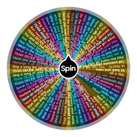 🤩 Challenge Wheel 🤩 (free) | Spin The Wheel App