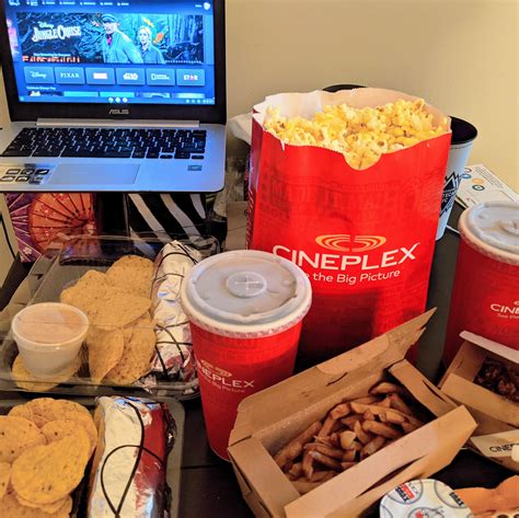 Smooch Food: Movie Night Popcorn and Snacks from Cineplex