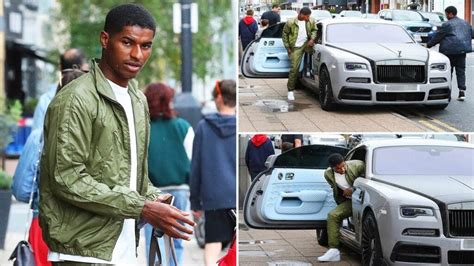 Marcus Rashford reportedly dents $750,000 Rolls-Royce in rash crash ...