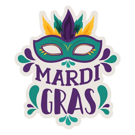 Mardi Gras Logo PNG Photo | PNG Mart