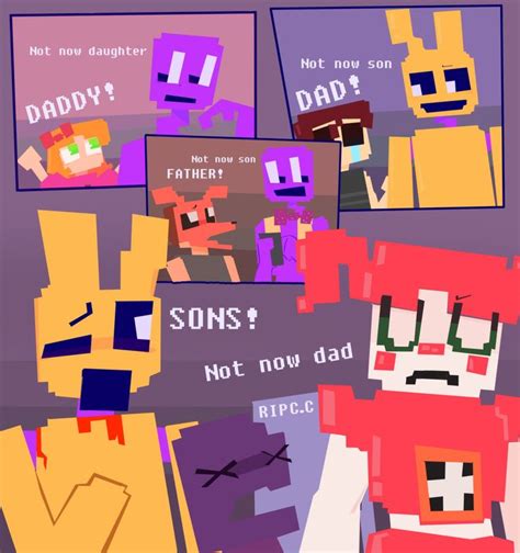 Afton Family | Fnaf funny, Fnaf memes, Afton