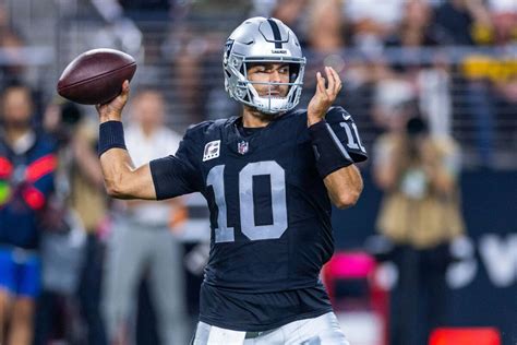 Raiders’ Jimmy Garoppolo ruled out for Sunday against Chargers ...