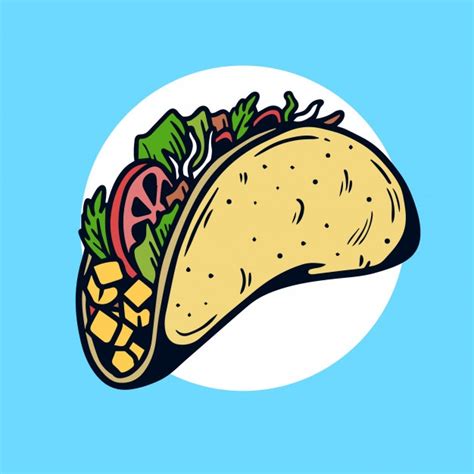 Taco Vector Art at Vectorified.com | Collection of Taco Vector Art free for personal use