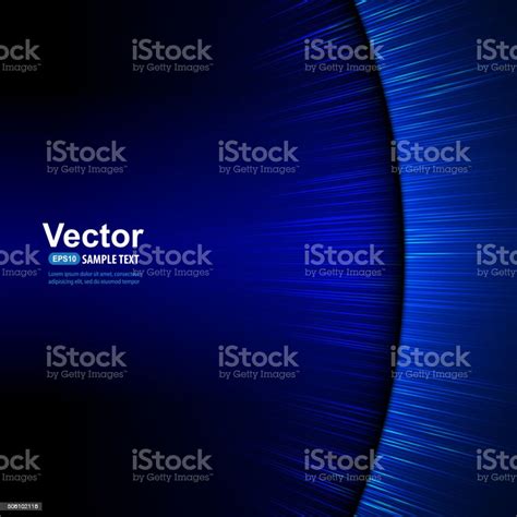 Vector Blue Line Background Stock Illustration - Download Image Now ...