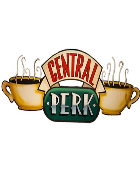 Printable Central Perk Logo - Printable Word Searches