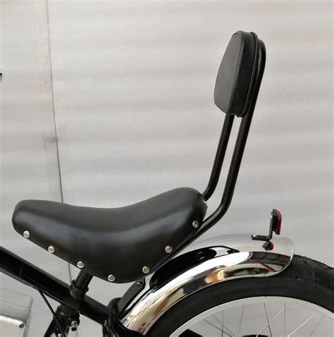 Chopper Bike Saddle With Backrest - Buy Chopper Bike Saddle,Chopper ...