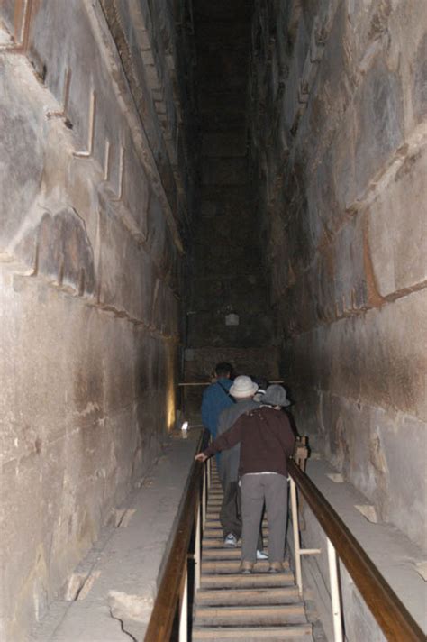 Inside the Great Pyramid – Egypt 2003