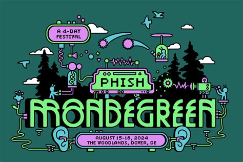 Announcing Mondegreen: A 4-Day Phish Festival – Phish