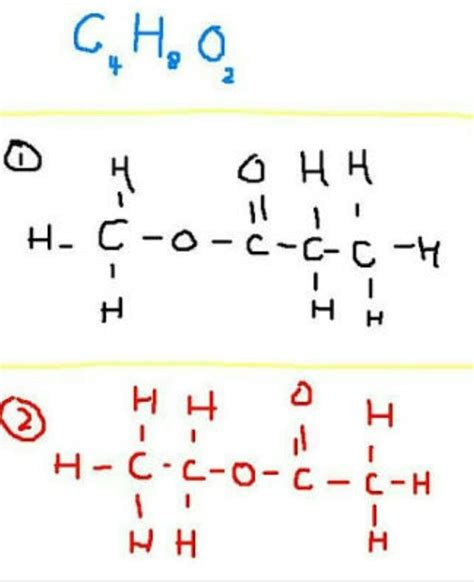 An organic compound a of molecular formula c4h8o2 alsoi write raction - Brainly.in