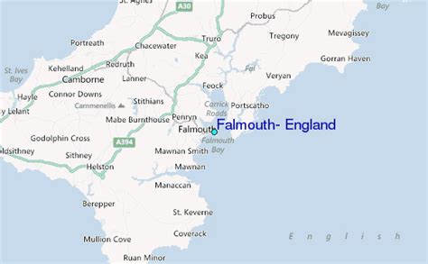 Falmouth England Map | Zip Code Map