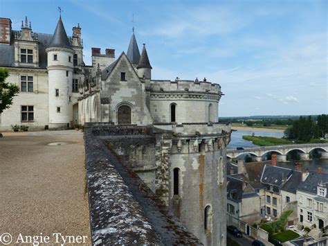 What a spectacular view of the Château d’Amboise from the inside ...