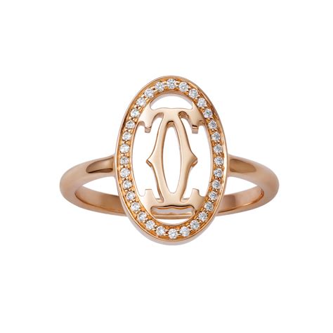 Logo Double C ring | Eternity ring gold, Eternity ring, Rings