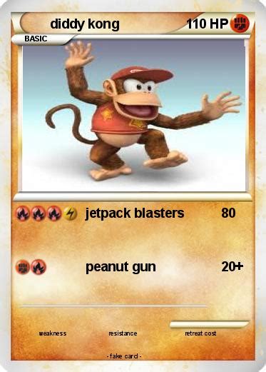 Pokémon diddy kong 102 102 - jetpack blasters - My Pokemon Card