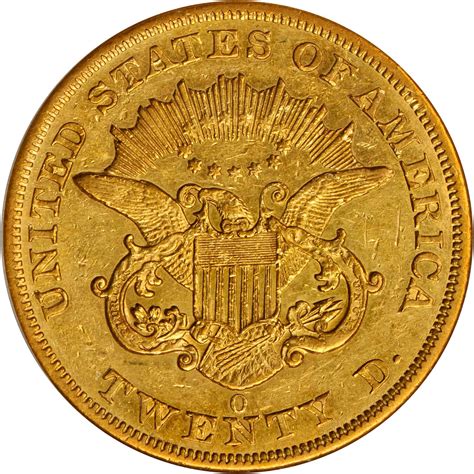 Value of 1854-O $20 Liberty Double Eagle | Sell Rare Coins