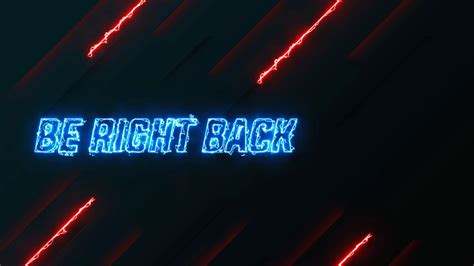 Be Right Back Brb Screen Twitch - Michael Arntz