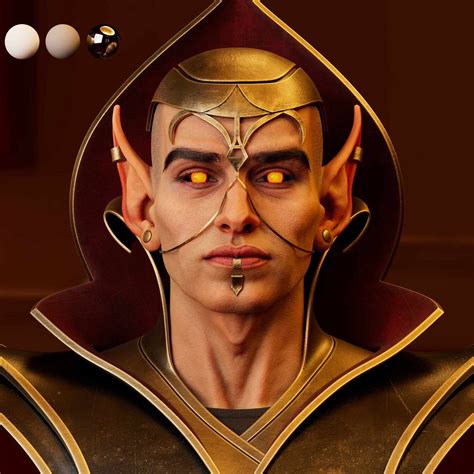 Astral Elf Portrait - ZBrushCentral