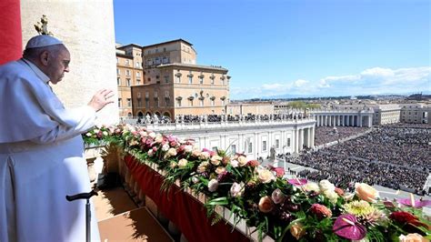 Pope Francis: Easter Mass brings relief to public after pontiff's illness