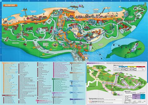 Sentosa Island Singapore Map