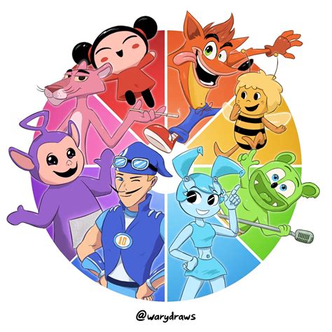 Color Wheel Character Challenge by warydraws on Newgrounds
