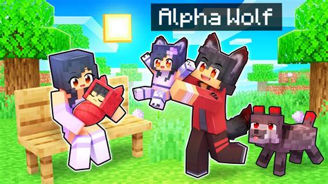 The ALPHA Wolf's FAMILY In Minecraft! - YouTube