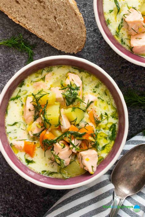 Finnish Salmon Soup (Lohikeitto) - Food and Journeys®