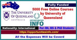 5000 University of Queensland Online Courses in Australia 2024 | Free ...