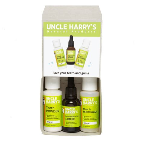 Uncle Harry's Natural Products Tooth Enamel Remineralization Kit ...