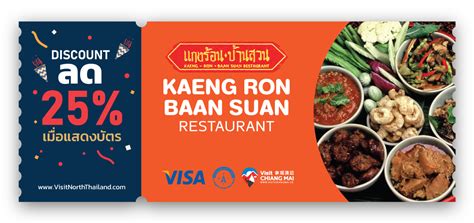 CHIANGMAI-COUPON-RESTAURANT - visitnorththailand Restaurant Coupon