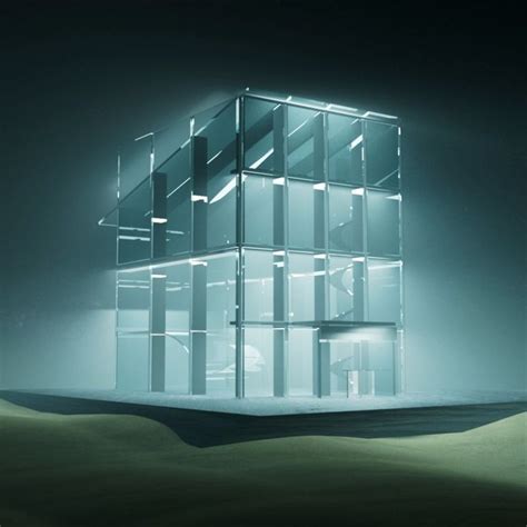 Glass Building Concept | Glass building, Architecture rendering ...