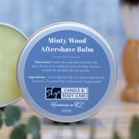 Natural Aftershave Balm NZ – Skye Candle And Body Care