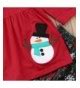 Kids Toddler Baby Girl Christmas Long Sleeve Snowman T-Shirt Dress ...