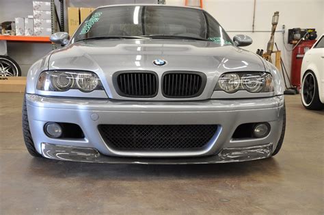 BMW E46 M3 CSL Style Carbon Fiber Front Lip Spoiler | lupon.gov.ph