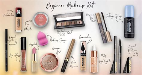 List of Makeup Products For Beginners