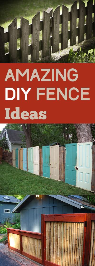 10 DIY Fence Ideas ~ Bless My Weeds