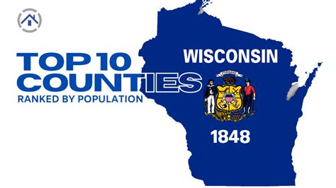 Wisconsin Top 10 Counties Ranked by Population - Modern Exterior