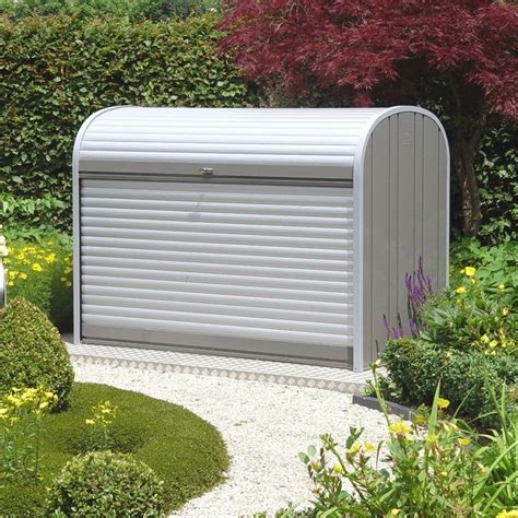 Storemax 190 Heavy Duty Storage Unit - Metallic Quartz Grey | Garden storage, Small garden shed ...