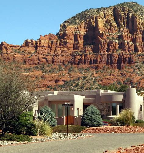 Typical Sedona residence | Most houses in Sedona blend well … | Flickr