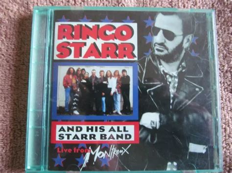 RINGO STARR & All-Star Band-Live From Montreux-Ryko Press Release & CD ...