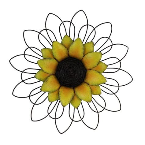 Wall Art Metal Sunflower - Sheridan Nurseries Online