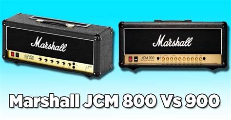 Marshall JCM 800 Vs 900 [Difference & Which is Better]