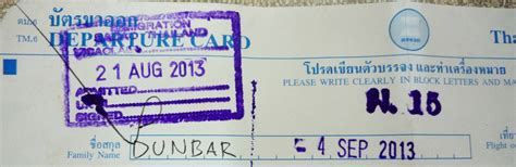 visas - Is the date on my Thai arrival and departure card the last day I'm allowed to be in the ...