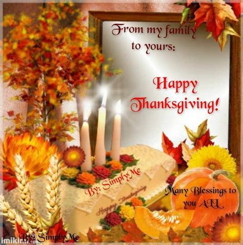 Many Blessings To All, Happy Thanksgiving Pictures, Photos, and Images ...