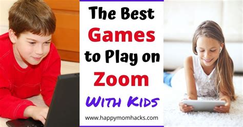 Games to Play on Zoom for Kids | Happy Mom Hacks