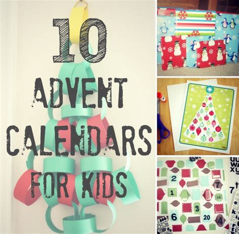 10 Advent Calendars for Kids to Celebrate | Make and Takes