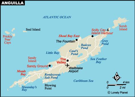 Anguilla Map