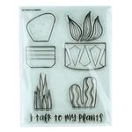 Growing Little Succulents Clear Stamp Set - RubberStamps.com