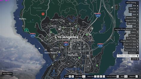 Real Los Angeles Pause menu Map (IOS Plans Style) - GTA5-Mods.com