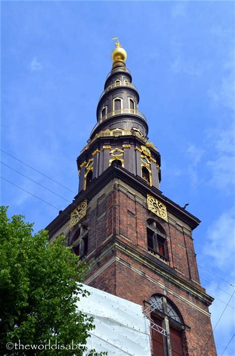 Copenhagen's Church of Our Saviour Spire - The World Is A Book