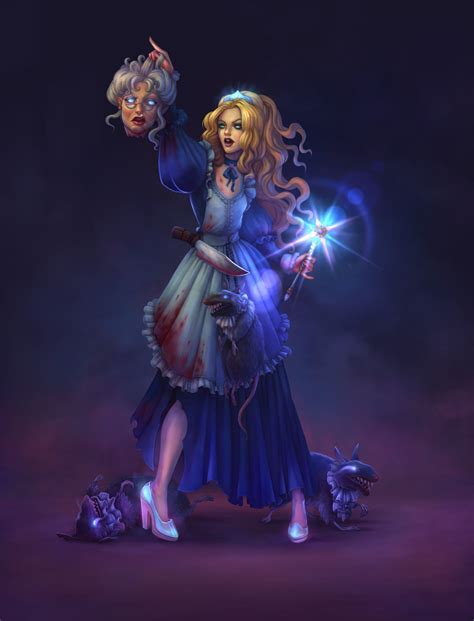 ArtStation - Dark Cinderella, Daria Ovchinnikova | Cinderella characters, Character art, Dark disney